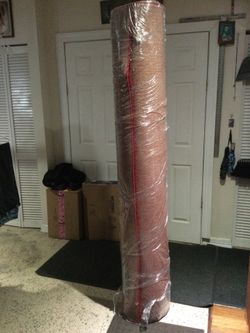California Shag Beautiful Red Rug