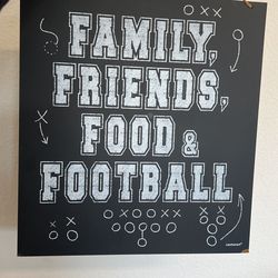 Football Sign