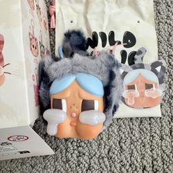 π New Pop Mart Crybaby Wild But Cutie Denim Cutie Blue Plush