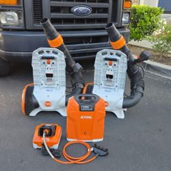 STIHL BGA 300 192 mph 571 CFM Battery Backpack Blower