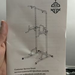 Pull Up Station With Dip Attachments