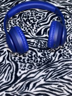 Blue Wireless Over-Ear Headphones