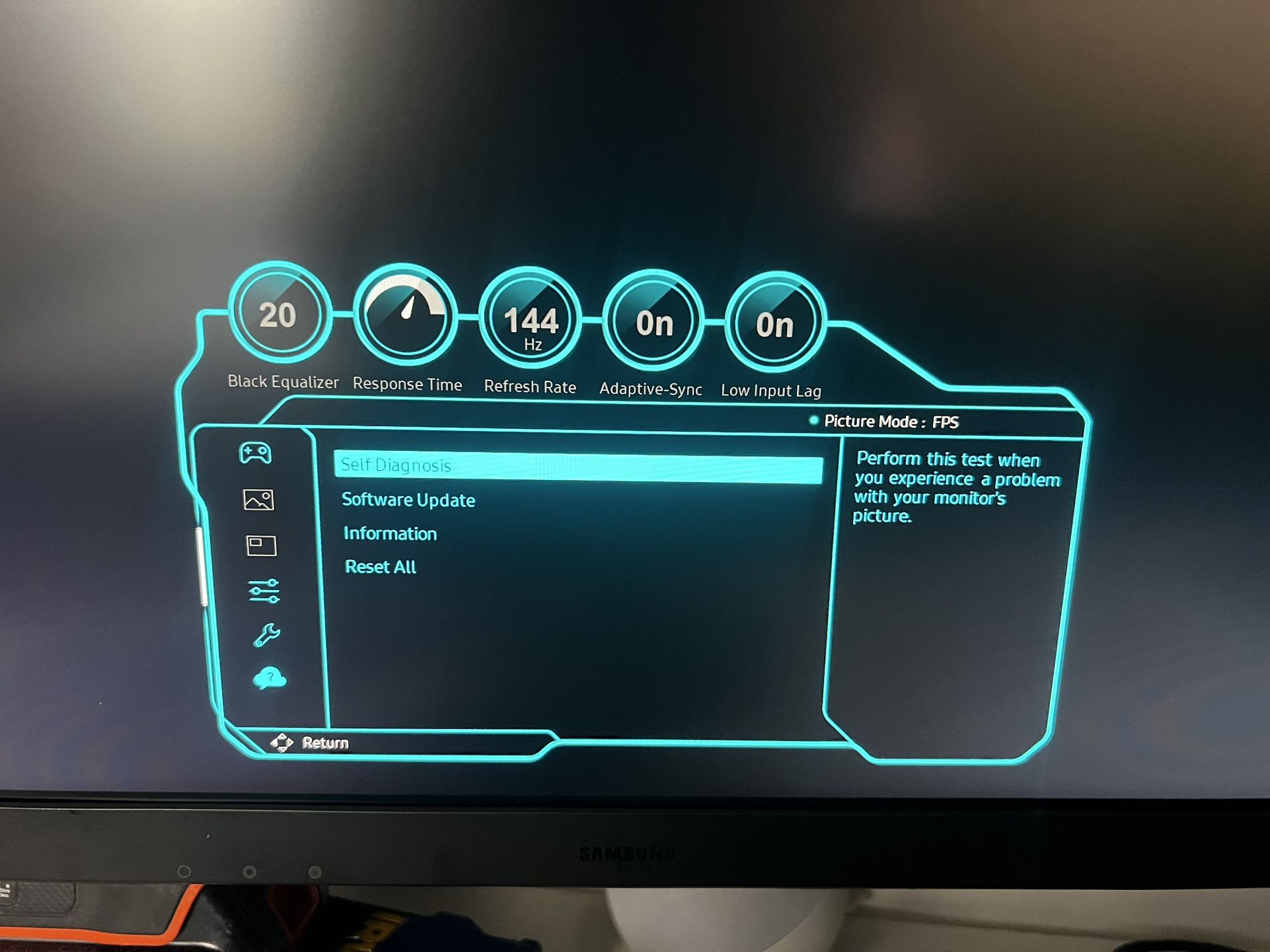 SAMSUNG 28" Odyssey G70A Monitor