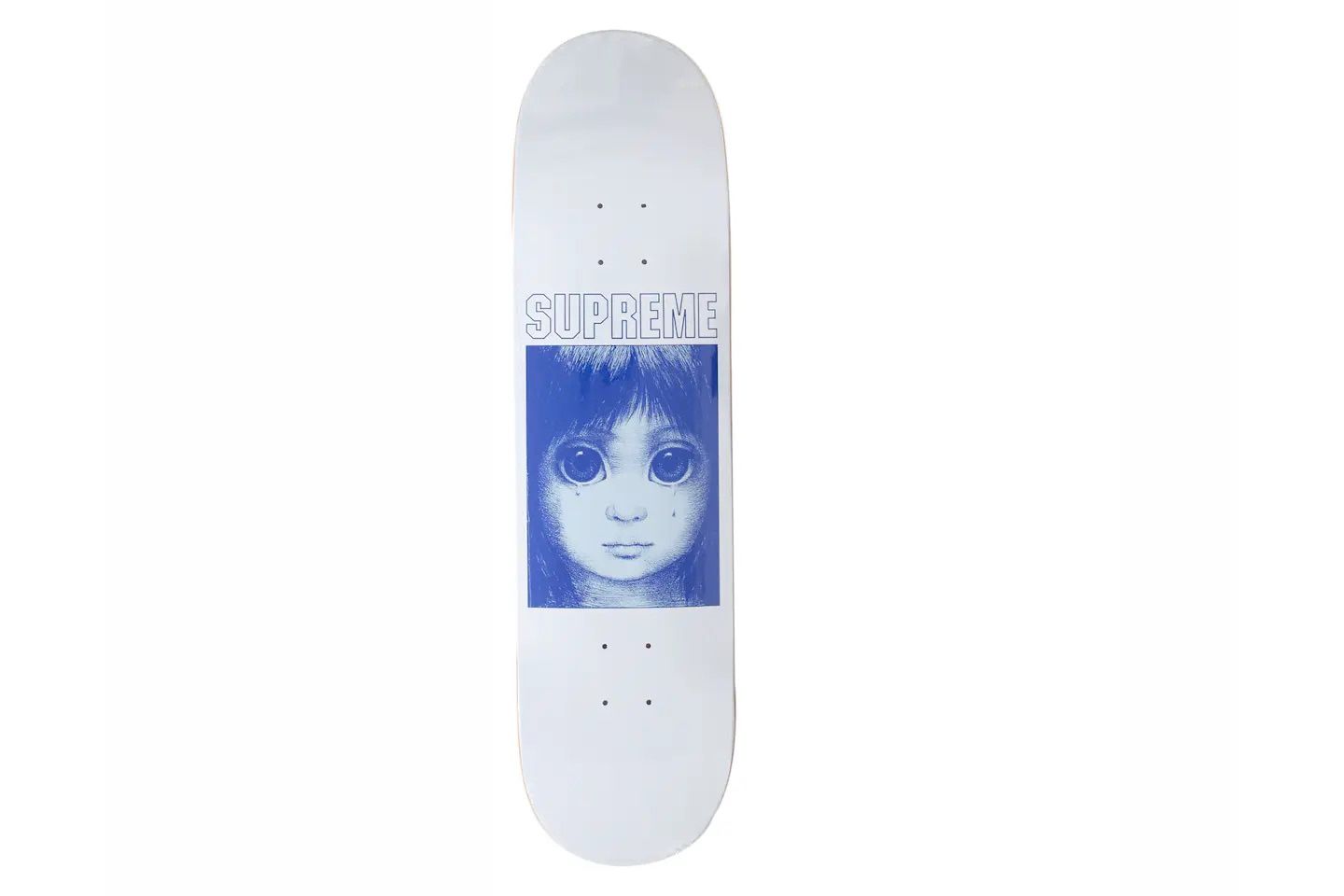 Supreme X Margaret Keane Tear Drop Skateboard Deck