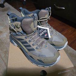 Merrell Gore-Tex Mid Hiking Boots, Size 9.5