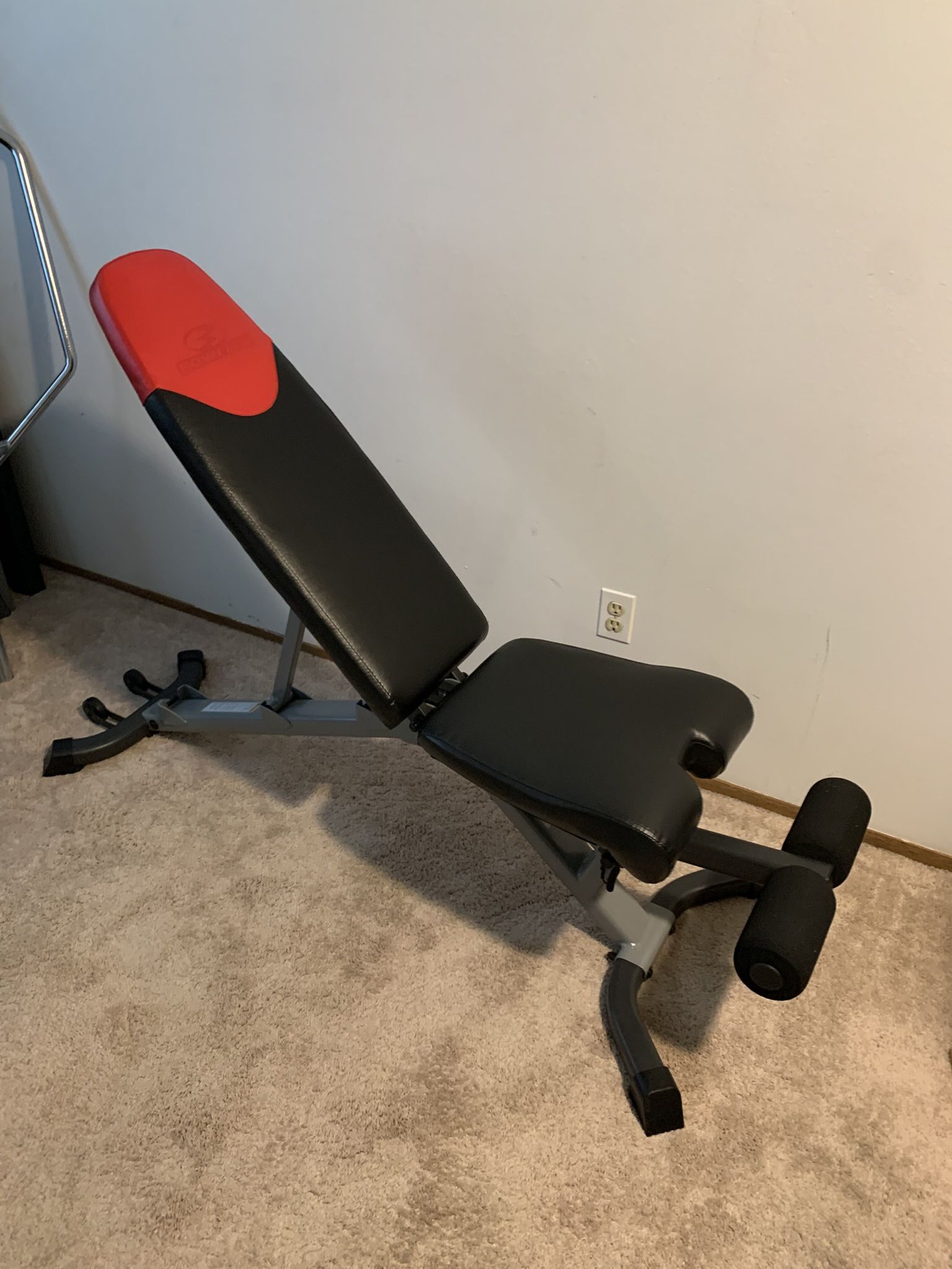 Bowflex Adjustable Bench - Incline/Decline/Flat/Upright