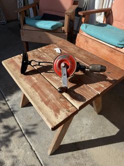 Vintage craftsman hand drill