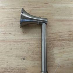 Glacier Bay Wall Mounted Sadira Toilet Paper Holder in Brushed Nickel (READ)