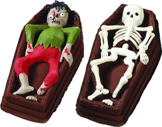 Halloween 3D Skeleton In Coffin Cake Pan