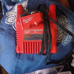 Milwaukee Dule charger 12v Car And 120v Wall Plug ($100)