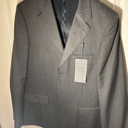 Van Heusen Gray Suit Separate 