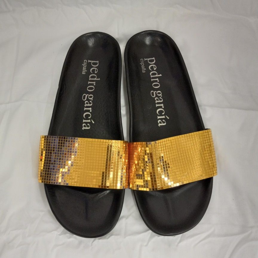 Pedro Garcia Alice Women´s Slides Disco Ball Mirror...