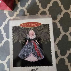 4 Hallmark Barbie Ornaments
