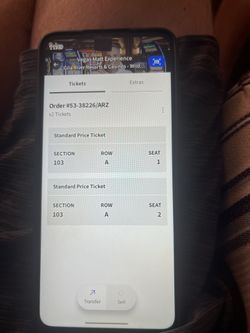 VEGAS MATT TICKETS