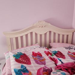 Bedroom Set Kid Twin Size Bed And Dresser