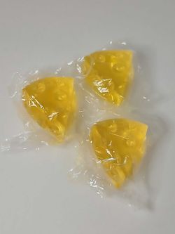 Squishy Honey Cheese Square Fidget Toy