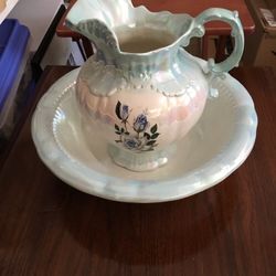 Pitcher And Bowl 