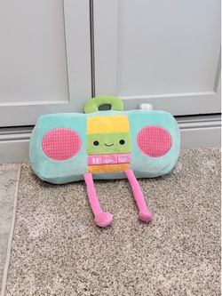 Boombox squishy pillow