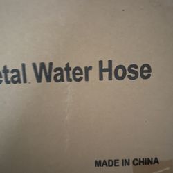 Metal Water Hose