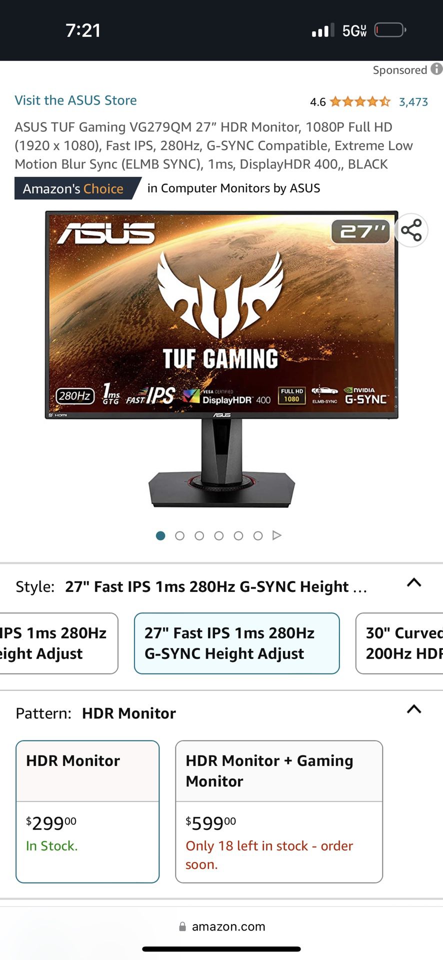 Top Of Line Gaming Pc And Monitor 
