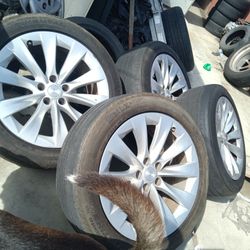 OEM 20" Tesla Wheels