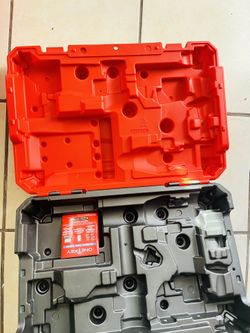 Box for drills,MILWAUKEE.