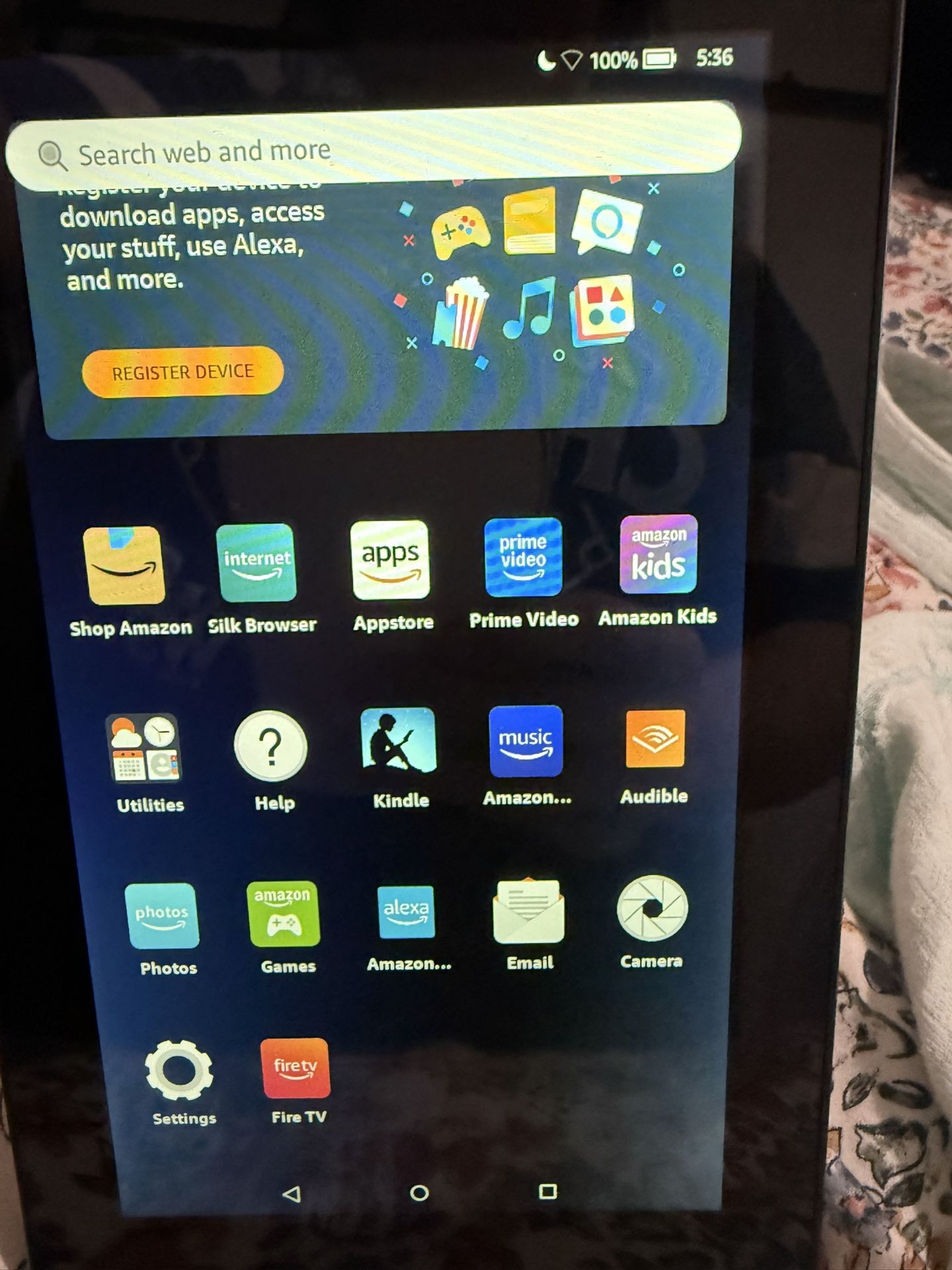 Amazon Fire 5th Generation