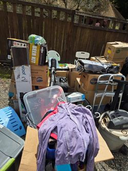 yard sale left overs