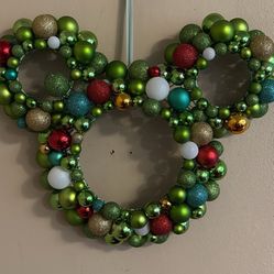 Disneyland Christmas wreath