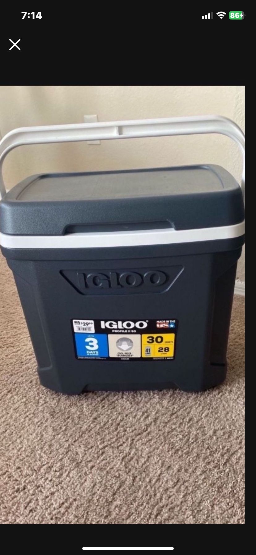Cooler Igloo New