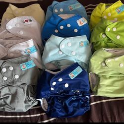 Cloth Reusable Diapers 