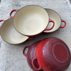 Le Creuset Cast Steel Pots 