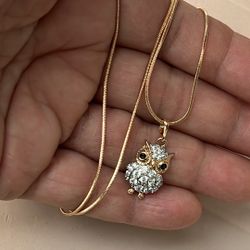 14k gold plated necklace