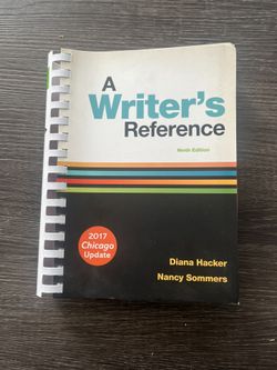 A Writer's Reference 9th Edition 