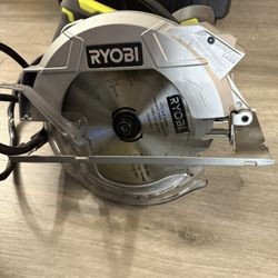 Ryobi Corded 7 1/4 Inch Circular Saw With Laser 