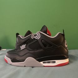 Nike Air Jordan 4 Bred Size 10