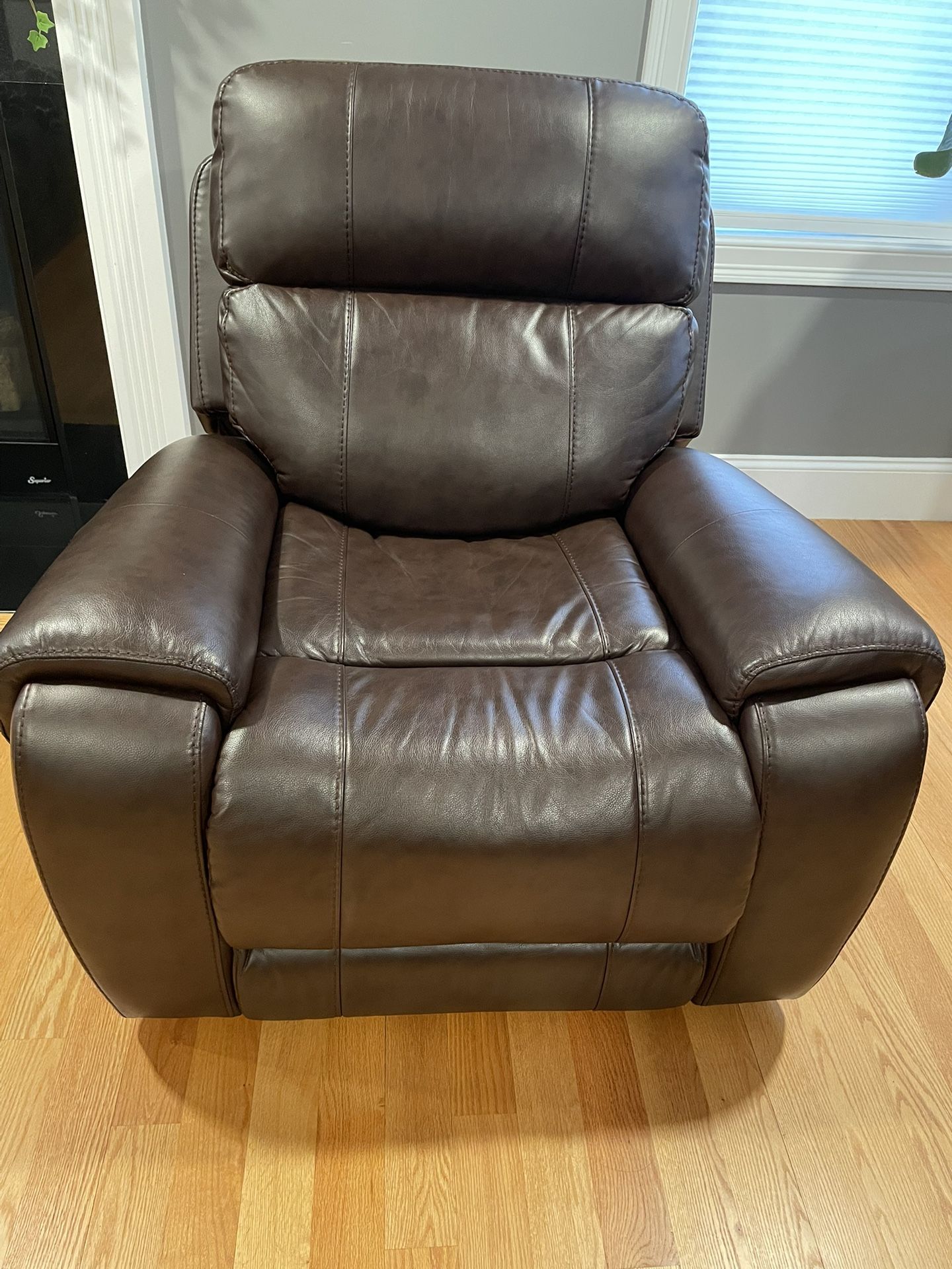 Leather Recliner (smoke and pet free)