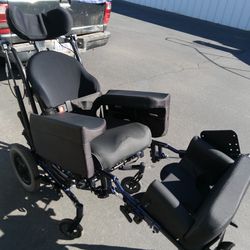 Reclining And Adjustable Wheel Chair