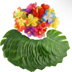 Hawaii Flowers And Leafs