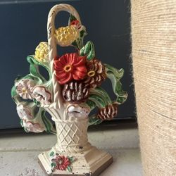 Antique All Original Cast Iron HUBLEY #204 Doorstop