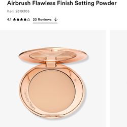 Charlotte Tilbury Airbrush Flawless Finish Setting Powder