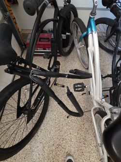 Surfboard bike rack