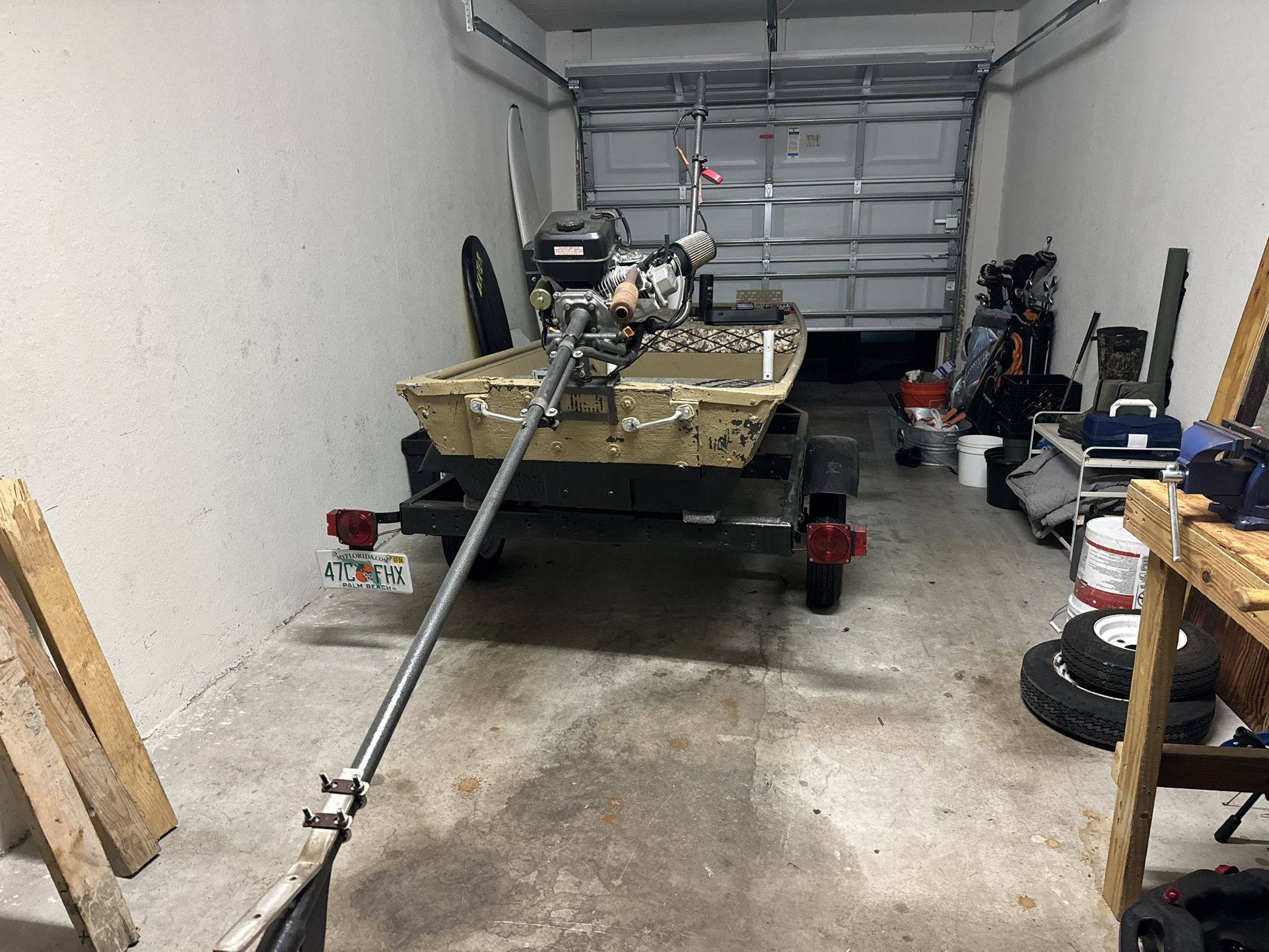 John Boat And Trailer