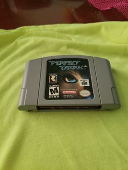 N64 Perfect Dark Authentic Cartridge