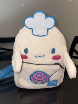 Loungefly Cinnamoroll Chef Fluffy Mini Backpack