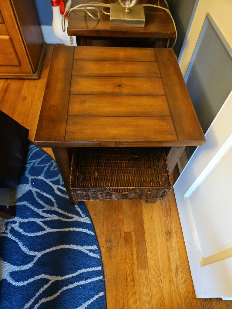 Wooden End Tables