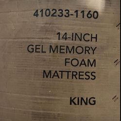 Cool Gel Quilted Memory Foam 14-Inch Mattress 