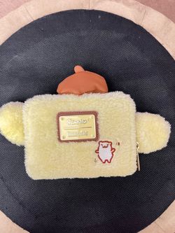 Loungefly Sanrio Pompompurin Cosplay Plush Zip Around Wallet