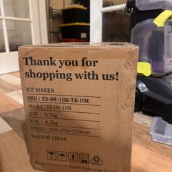 Brand New Ice Machine 