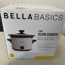 1.5 QT Bella Slow Cooker